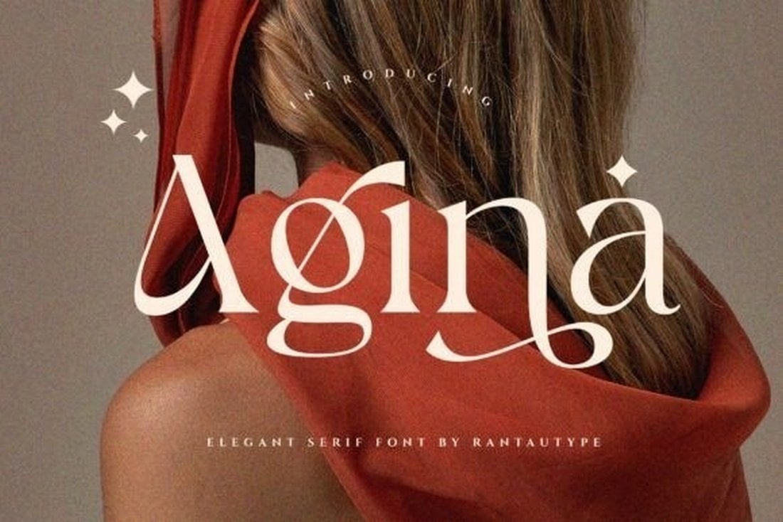 Agina - Free Elegant Serif Font