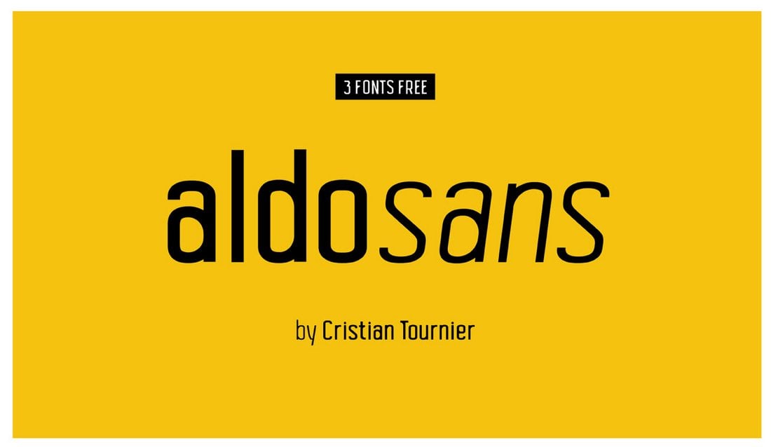 Aldo-Sans-Free-Modern-Condensed-Font 50+ Best Condensed & Narrow Fonts of 2020 design tips 