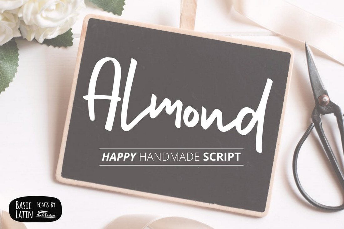 Almond-Font 50+ Best Hand Lettering & Handwriting Fonts 2021 design tips 