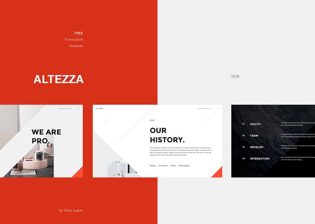 Altezza - Free Creative Keynote Template