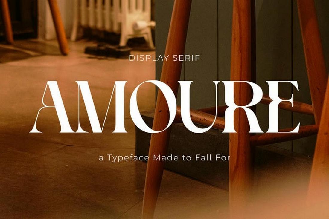Amoure - Free Elegant Serif Font