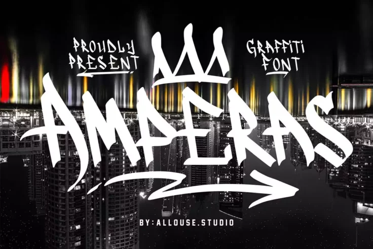 View Information about Amperas Graffiti Font