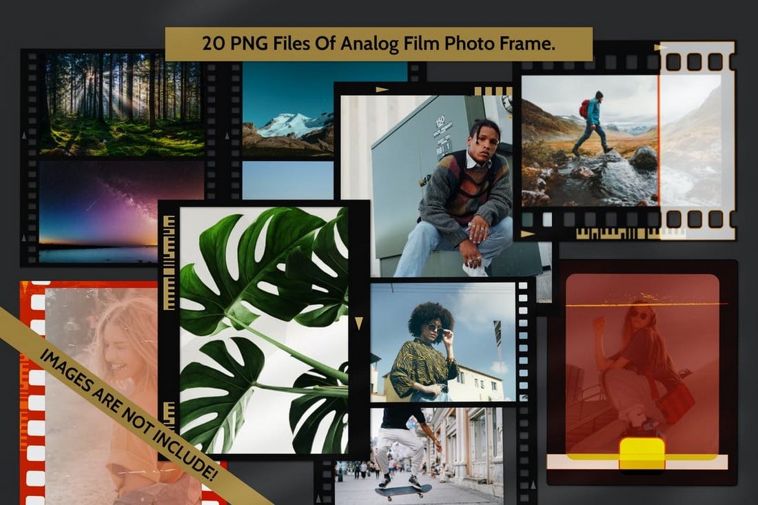 Analog Film Instagram Frame PNGs