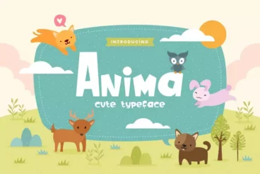 Anima Fun Children Cartoon Font