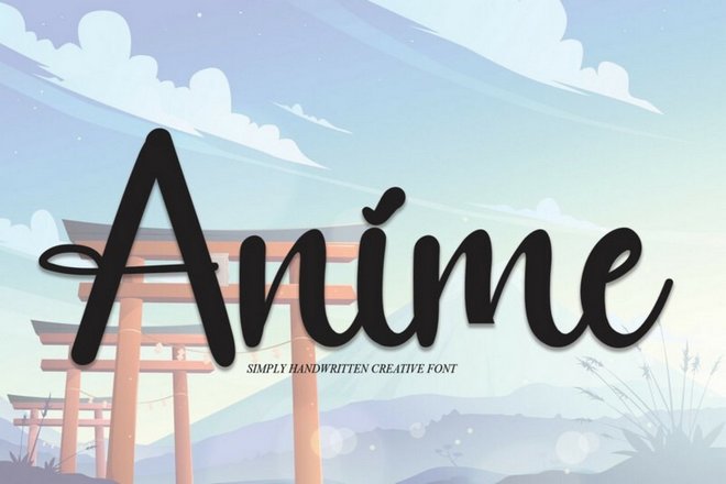 20+ Best Anime & Manga Fonts for Creative Projects | Design Shack