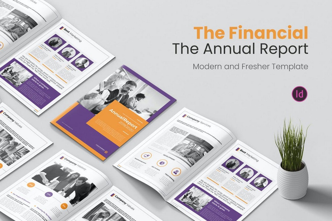 24+ Annual Report Templates (Word & InDesign) 24  Design Shack Inside Good Report Templates