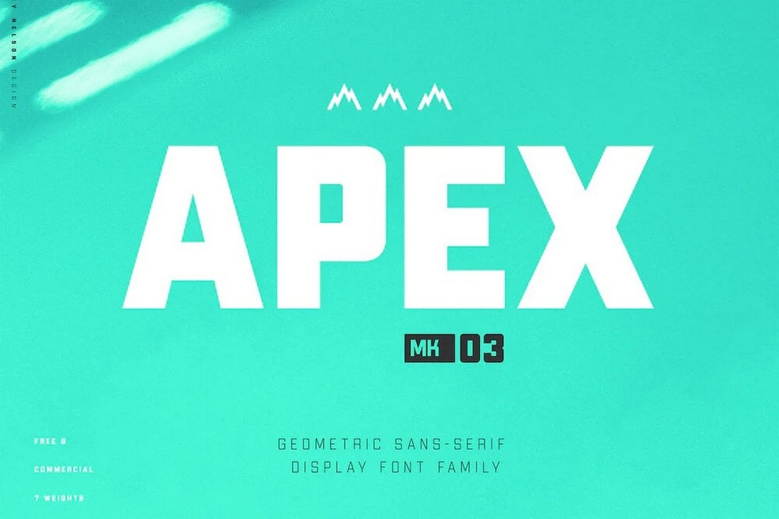 Apex Mk3 - Font Bersih Gratis