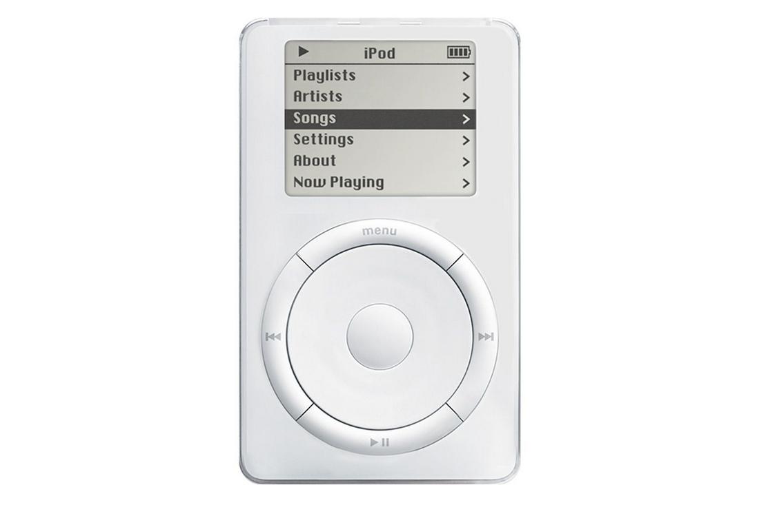 Apple iPod’s minimal interface