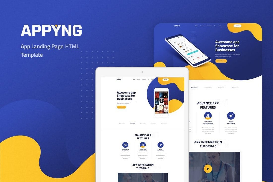 Landing Page Template