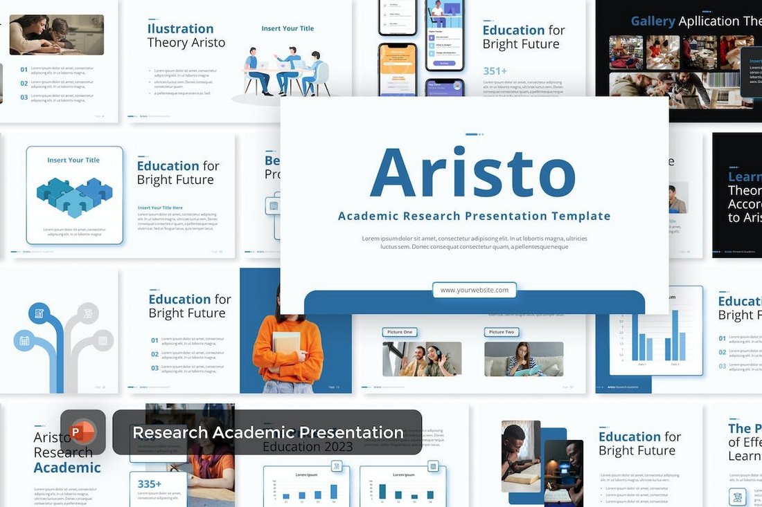 Aristo - Research Academic PowerPoint Presentation