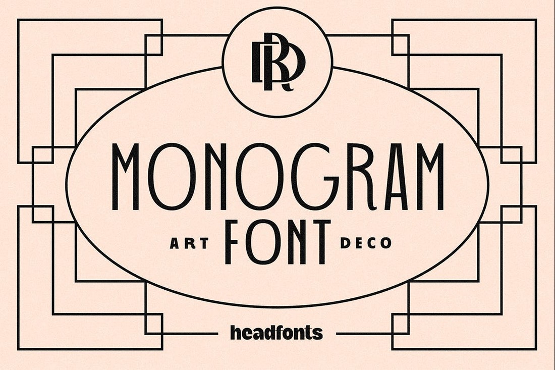 35+ Best Art Nouveau & Art Deco Fonts (Free & Premium) 2023 | Design Shack