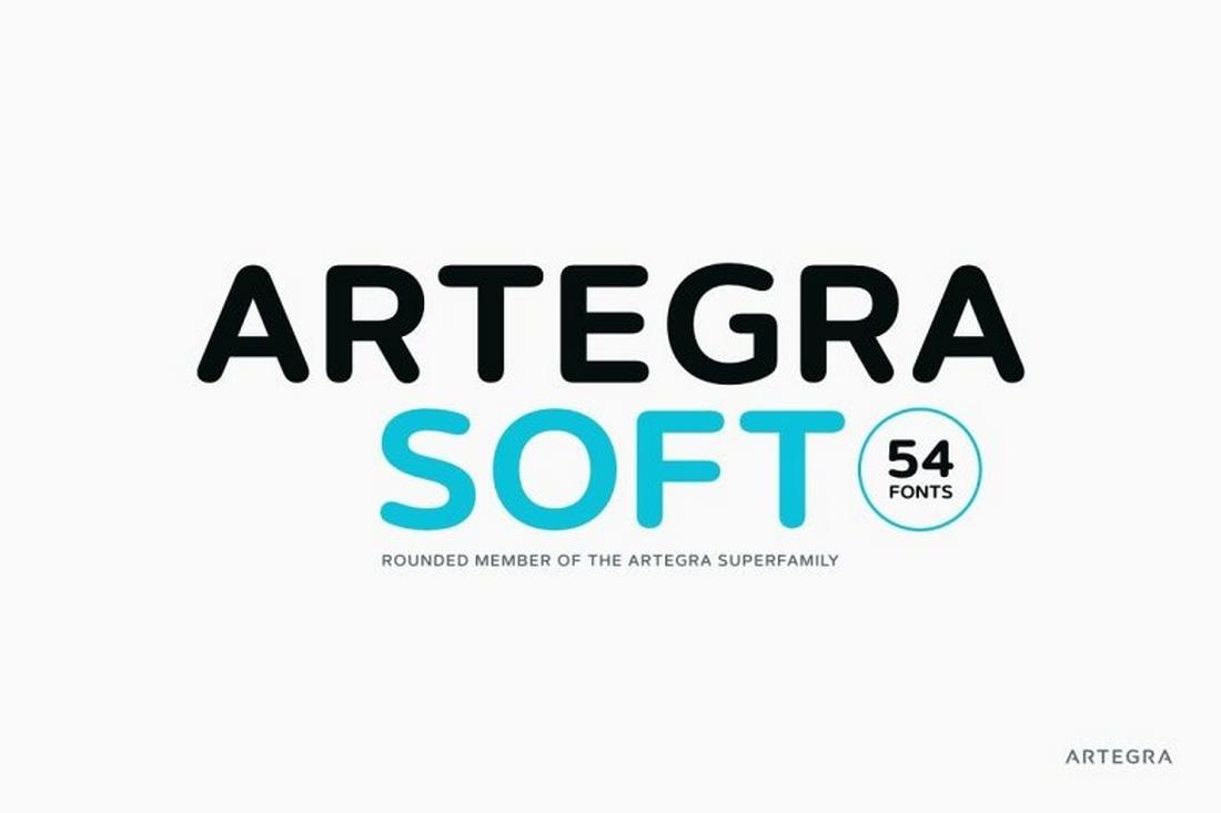 Artegra Soft - Free Rounded Small Caps Font