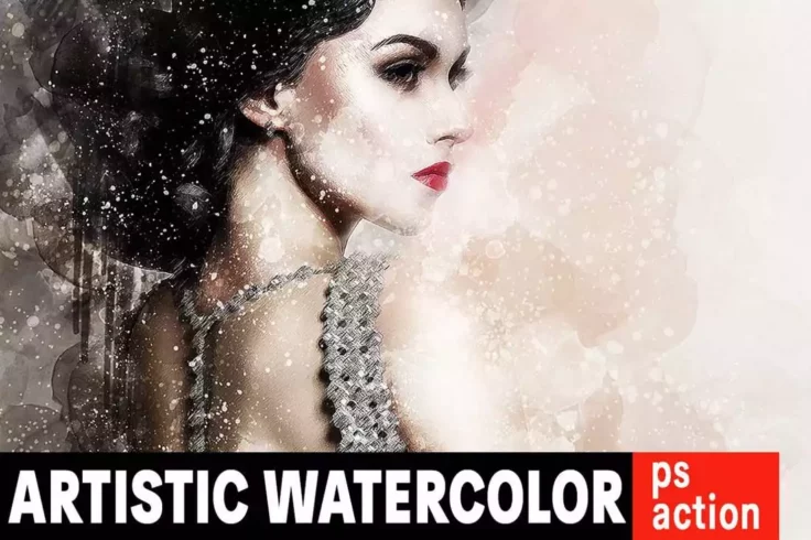 View Information about Artistic Watercolor Photoshop Action