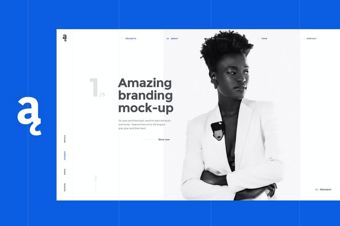 10 Best Graphic Design Portfolio Examples + Templates