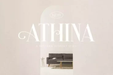 Athina Modern Feminine Serif Font