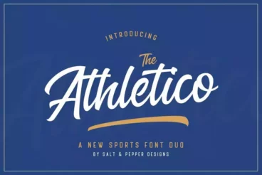 Athletico Baseball Cursive Font