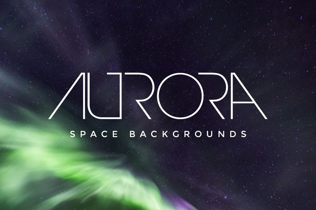 Aurora-20-Free-Space-Backgrounds 35+ Best Space & Galaxy Background Textures design tips 