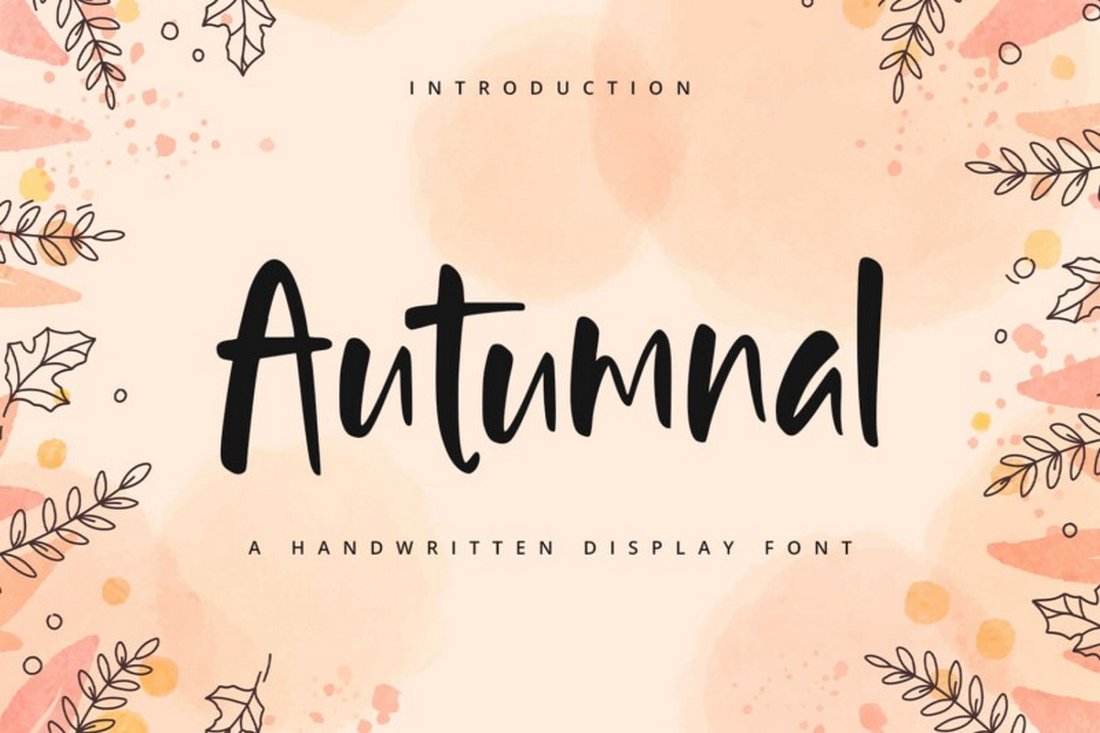 Autumnal - Free Fall Font