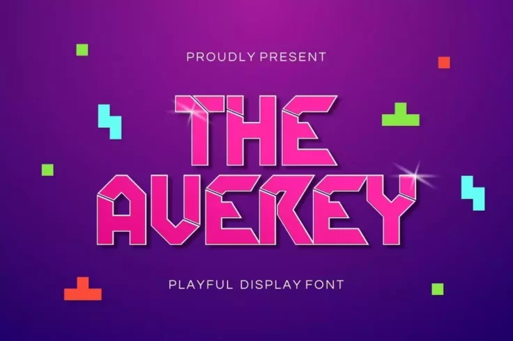 View Information about Averey Modern Gaming Font
