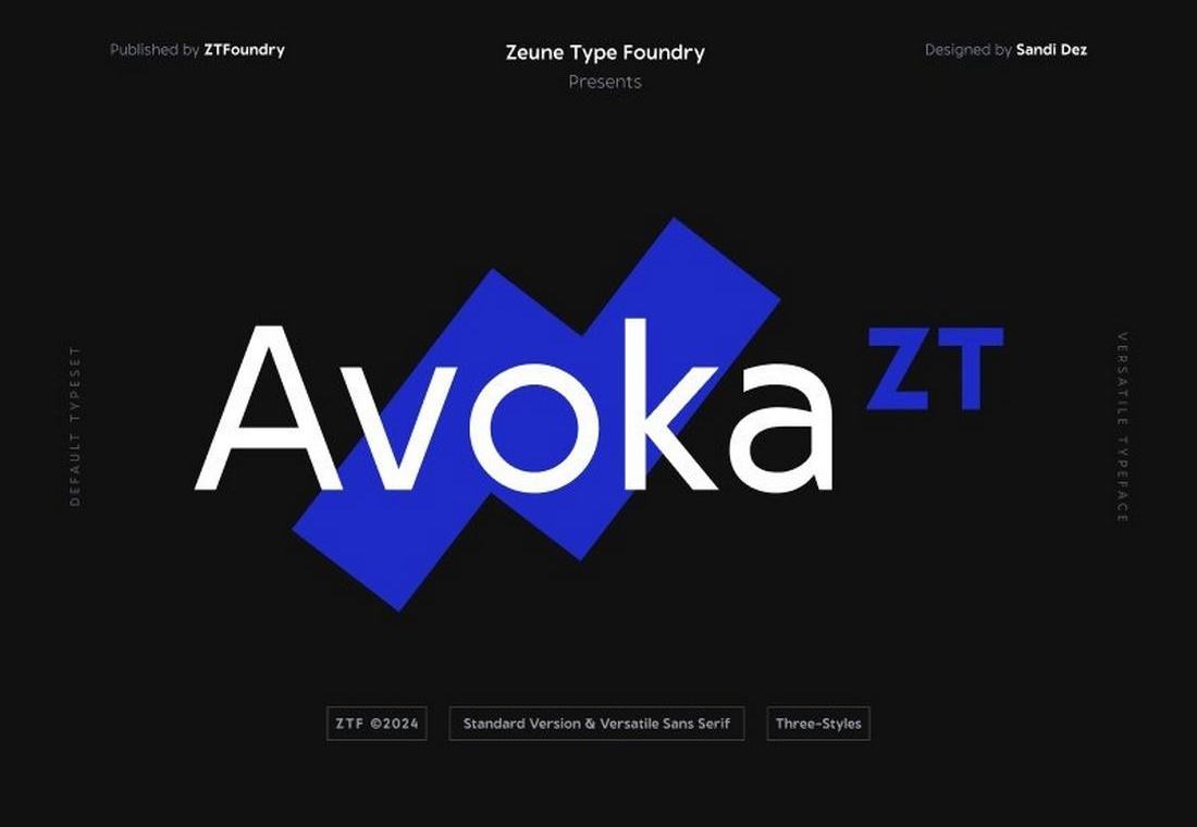 Avoka ZT - Free Humanist Font
