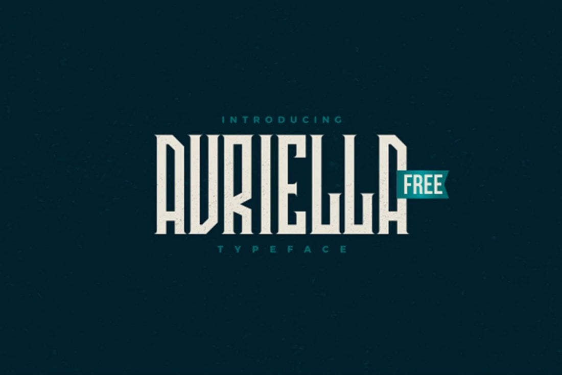 Avriella - Free Art Deco Font
