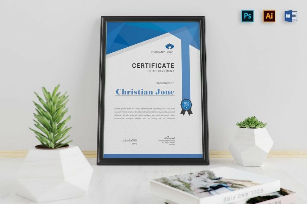 30+ Editable Certificate & Award Templates for Word + Google Docs ...