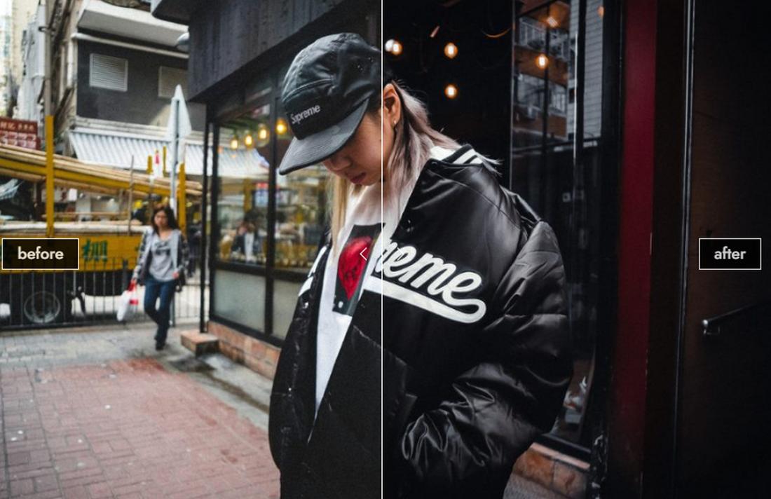 BLVCK - Free Portrait Lightroom Preset