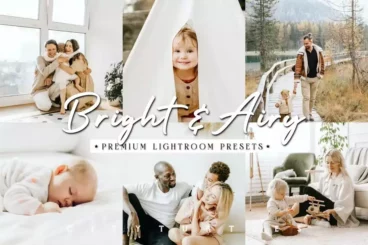 BRIGHT & AIRY Natural Lightroom Presets