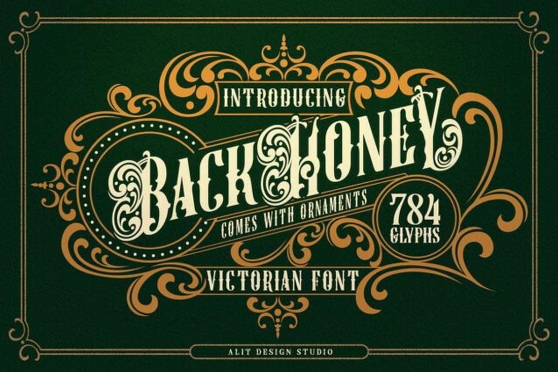 Back Honey - Free Carnival Font