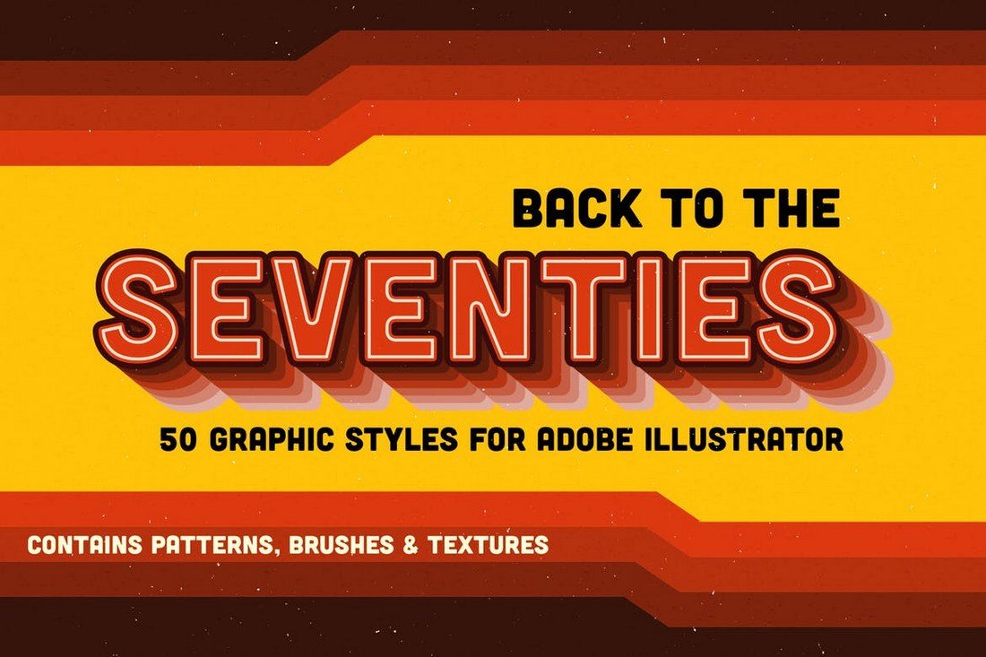 Back-to-the-Seventies 30+ Best Retro Text Effects & Styles design tips 