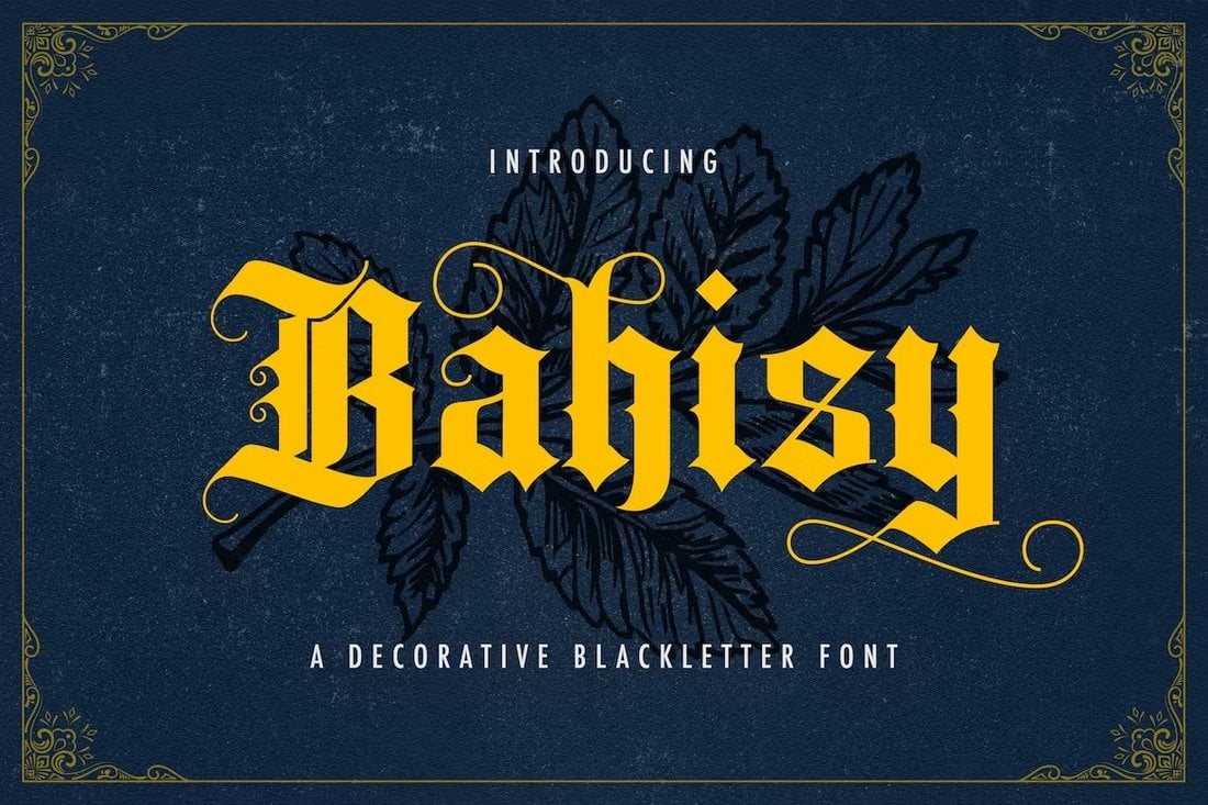 Bahisy - Police médiévale Blackletter