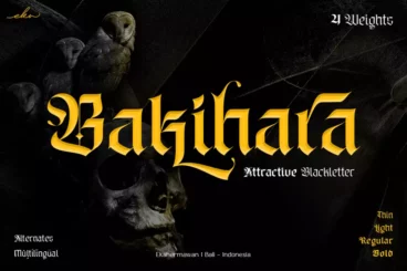 Bakihara Font