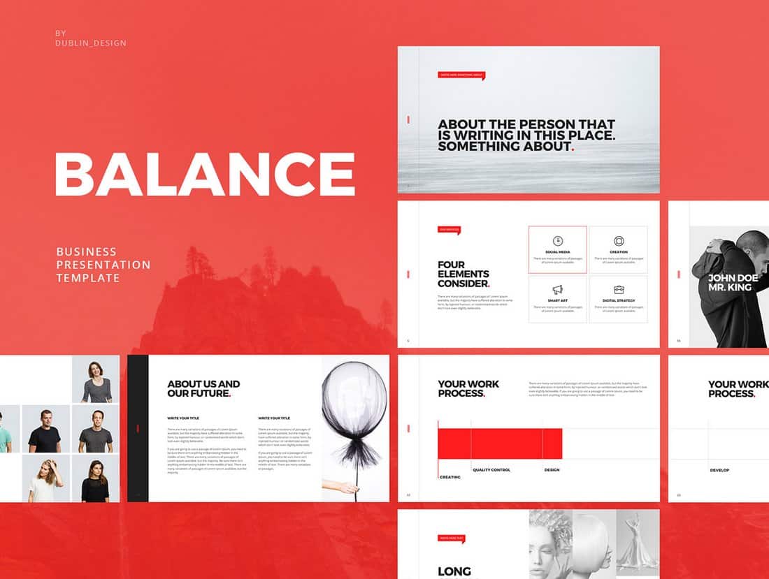 Balance-Free-Minimal-PowerPoint-Template 20+ Simple PowerPoint Templates (With Clutter-Free Design) design tips 