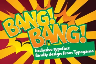 Bangbang Splash Comic Font