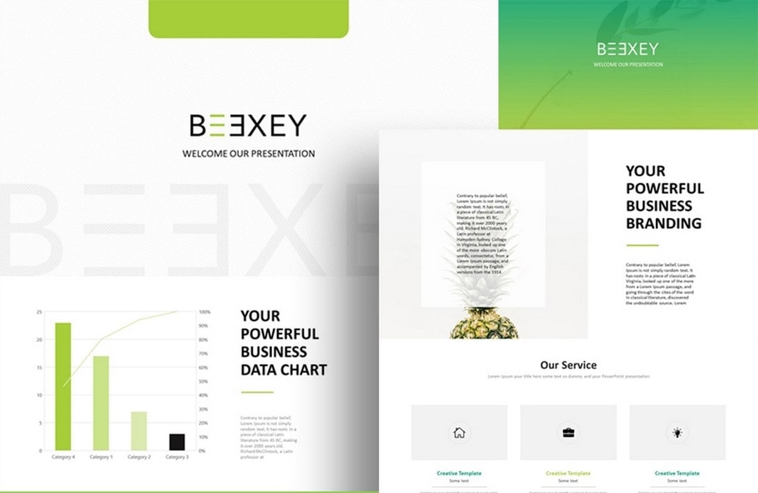 Beexey - Free Business PowerPoint Template