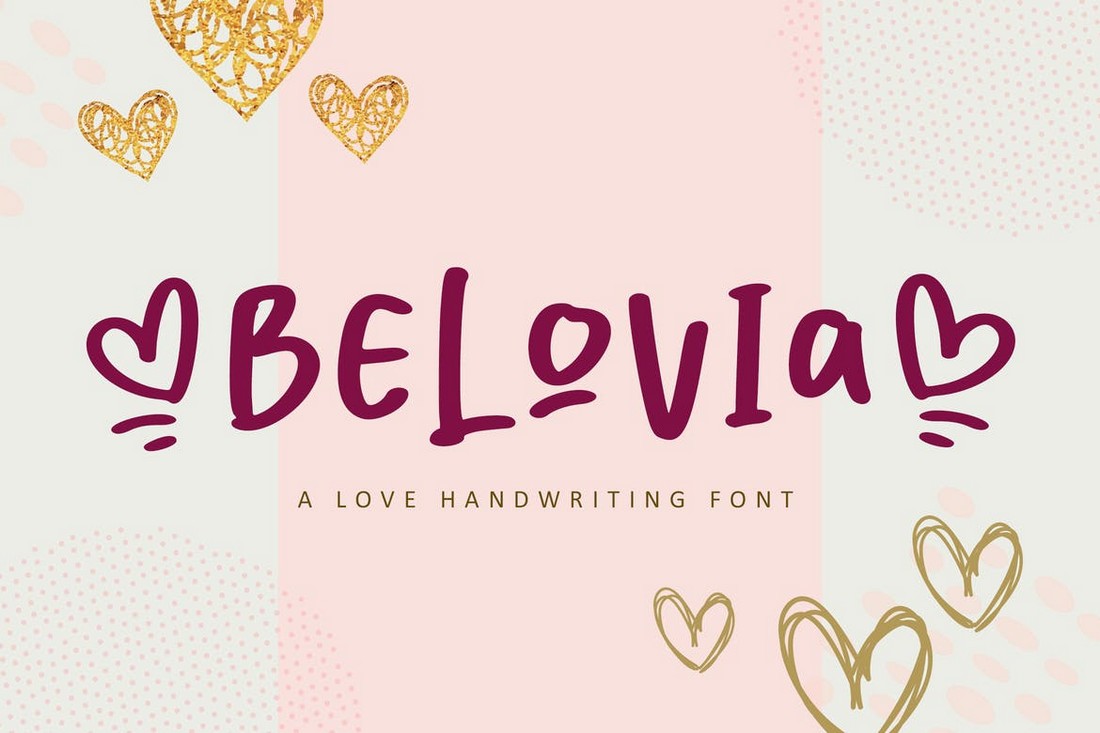 Belovia-Simple-Beauty-Font 25+ Best Friendly & Simple Fonts in 2022 (Free & Premium) design tips 