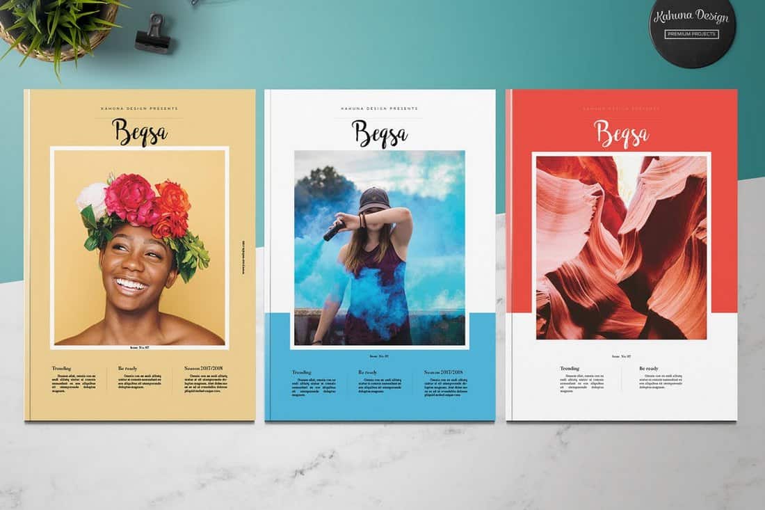 Beqsa-Magazine-InDesign-Template 30+ Best InDesign Templates 2021 (For Brochures, Flyers, Books & More) design tips 