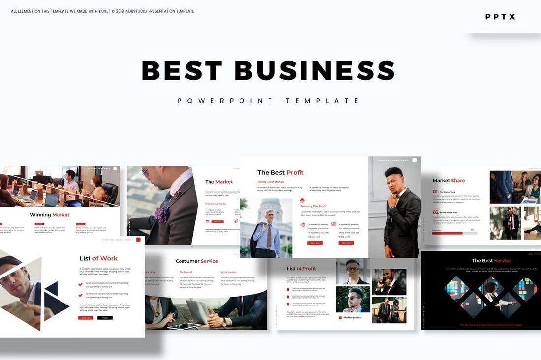 Best Business - Powerpoint Template