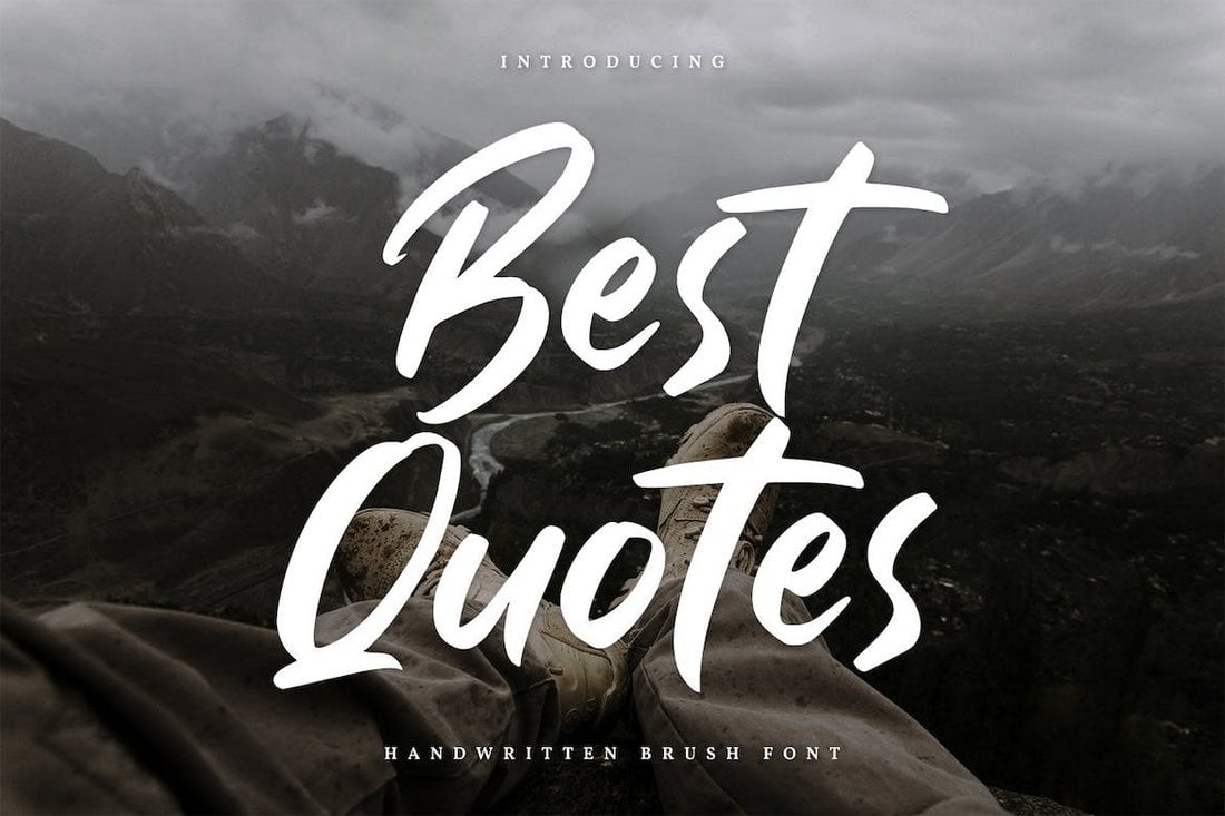 Best Quotes - Handwritten Font