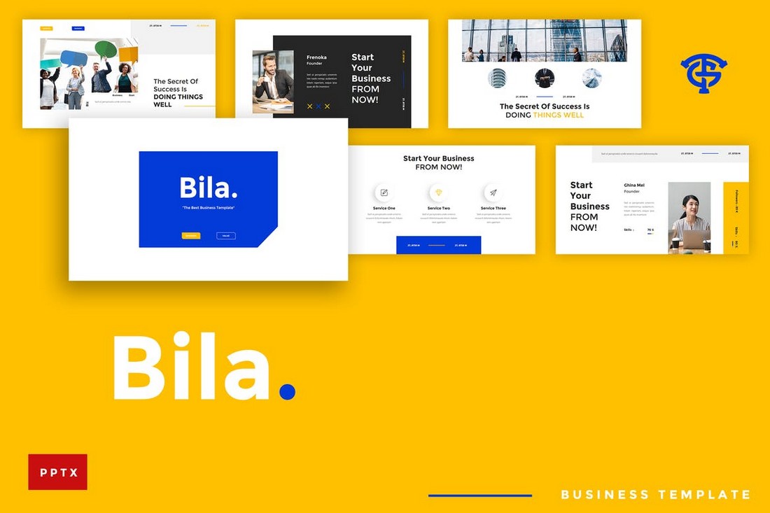 Bila Business - Creative Powerpoint Template