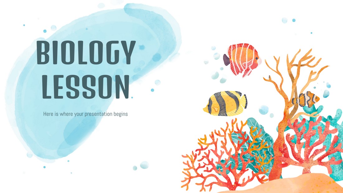 Biology-Lesson-Free-PowerPoint-Template 30+ Best Science & Technology PowerPoint Templates design tips Inspiration|powerpoint|science|technology 