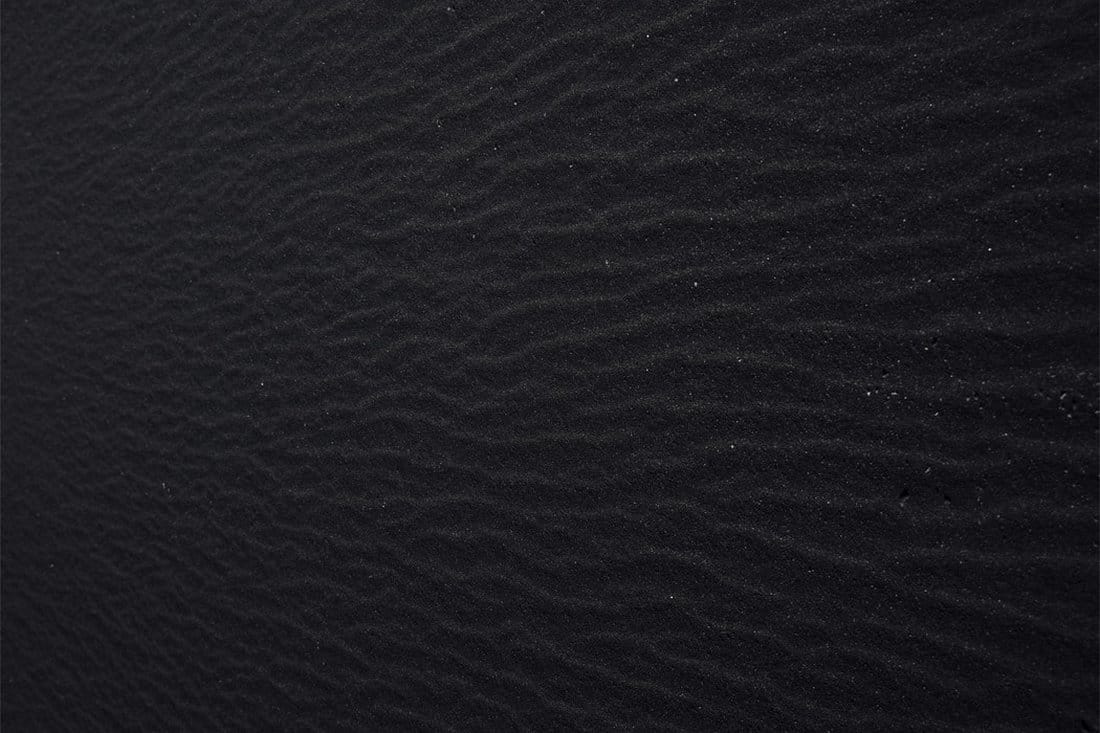 Black Sand Texture Background