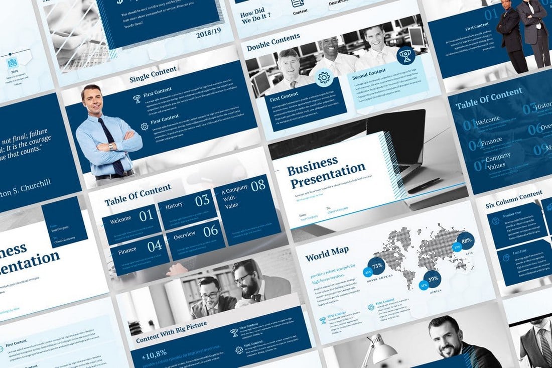 Free And Exclusive Best Business Powerpoint Templates Riset