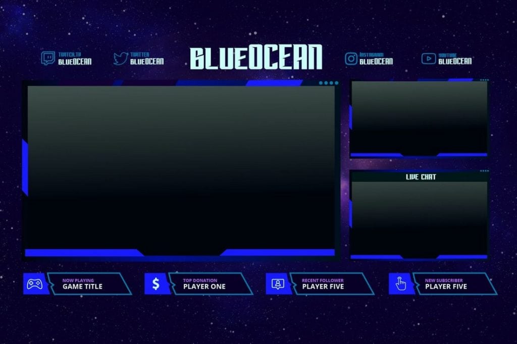 free twitch overlay for webcam