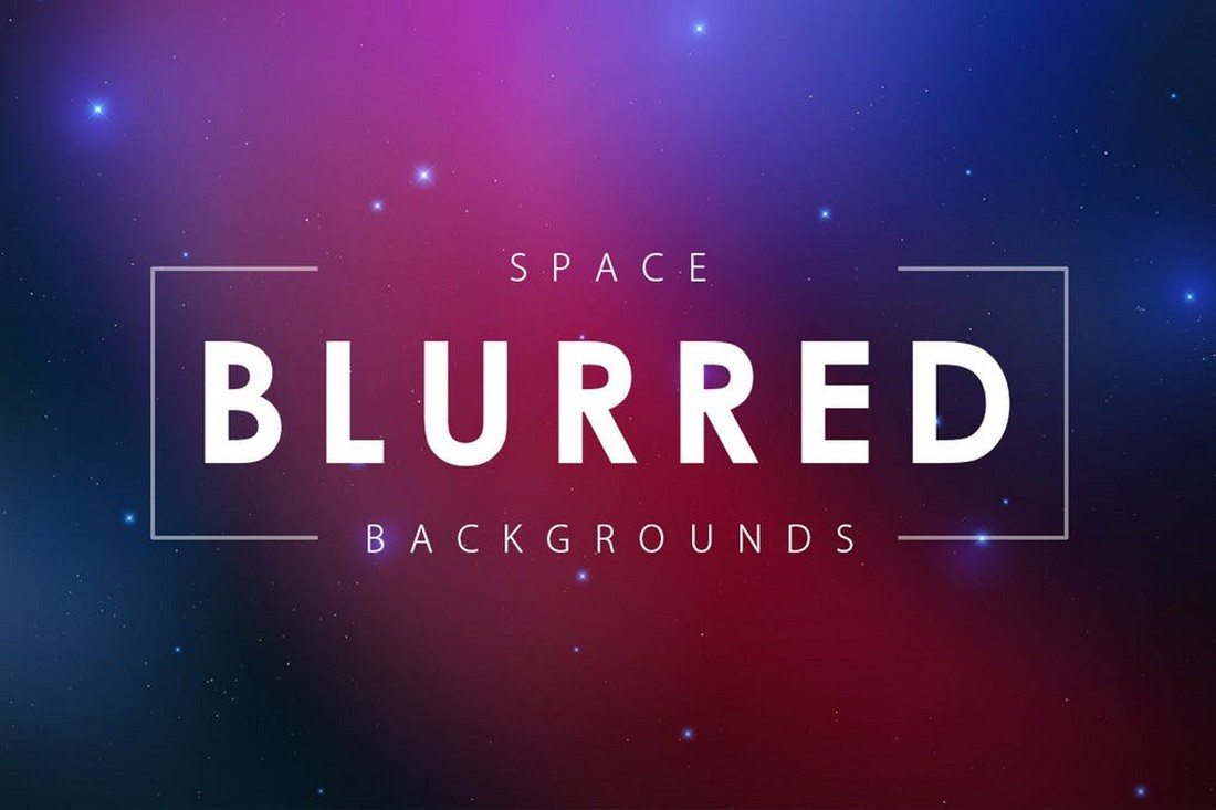 Blurred-Space-Backgrounds 35+ Best Space & Galaxy Background Textures design tips 