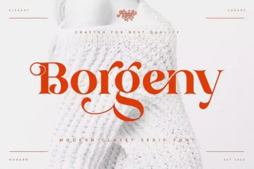Borgeny Modern Luxury Serif Font