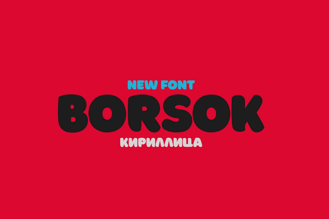 Borsok - Font Chunky Gratis