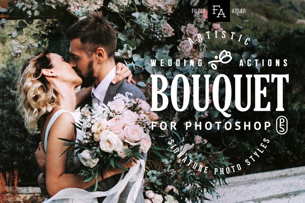 Bouquet-Wedding-Actions-for-Photoshop 20+ Best Wedding Photoshop Actions design tips Inspiration|actions 