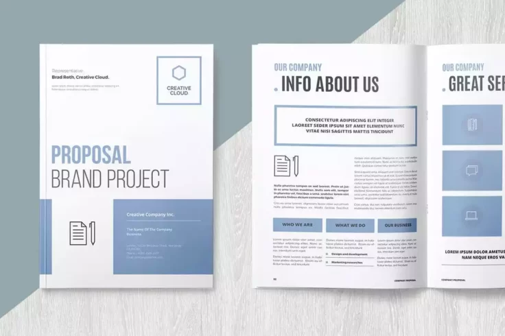 View Information about Brand Project Proposal Word & INDD Template