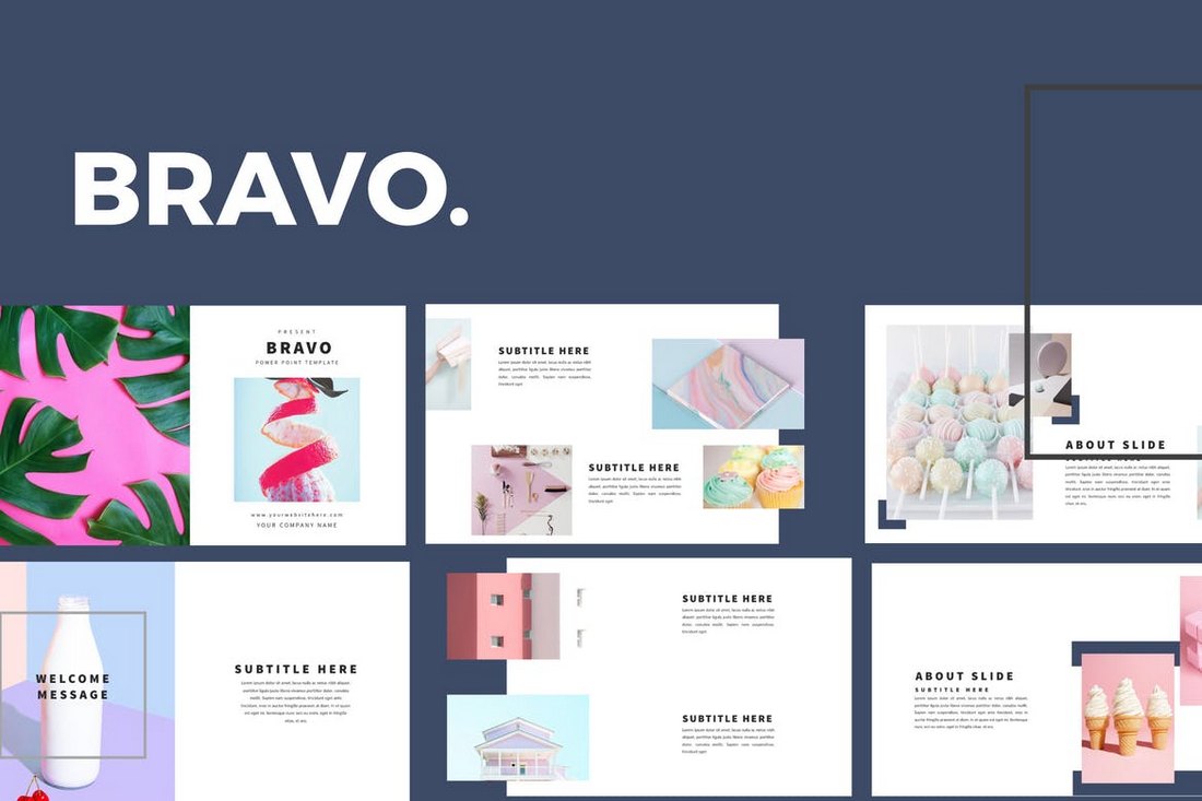 Bravo-Clean-Powerpoint-Template 20+ Simple PowerPoint Templates (With Clutter-Free Design) design tips 